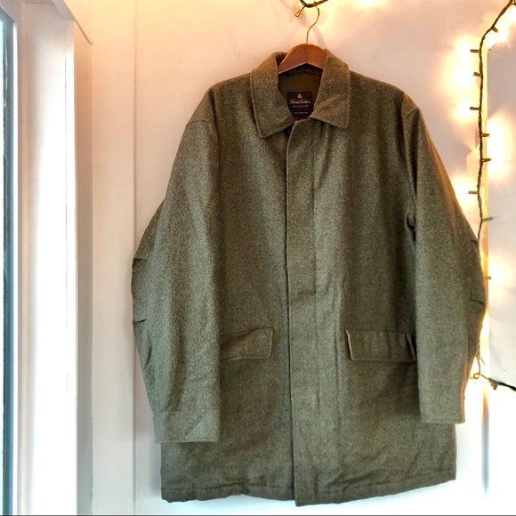 brooks brothers walking coat
